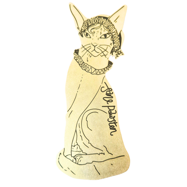 Jane Pawsten Brass Bookmark | Pack of 5