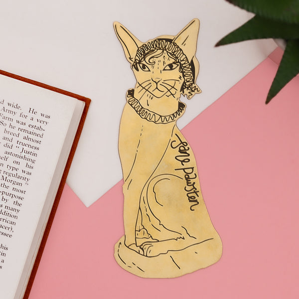 Jane Pawsten Brass Bookmark | Pack of 5