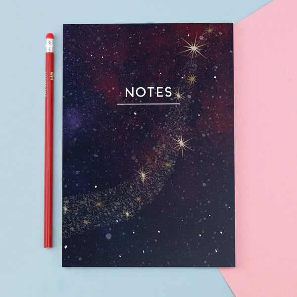 Celestial Nebula Dot Grid Notebook by Fawn & Thistle