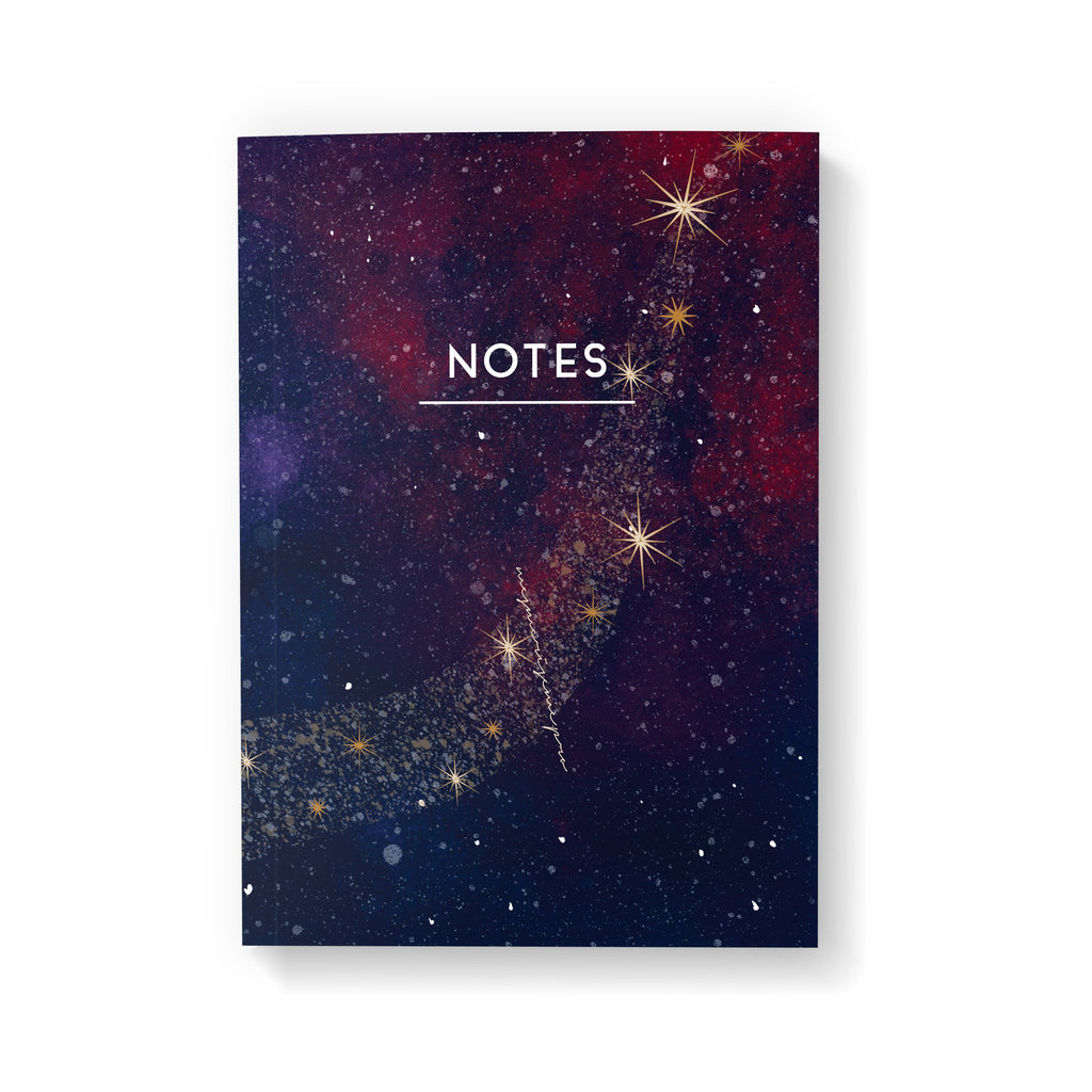 Celestial Nebula Dot Grid Notebook
