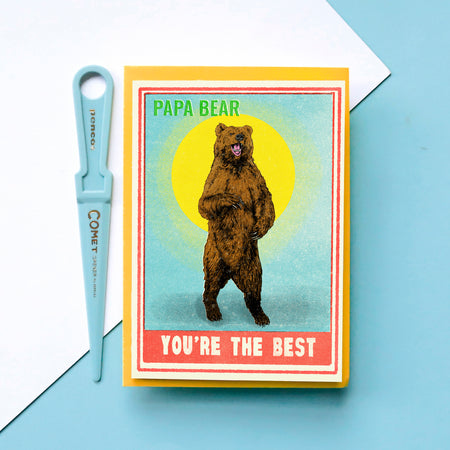 Matchbox Papa Bear You're The Best Greeting Card - Pack of 6