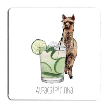 Alpacaipirinha Drinks Coaster - Fawn and Thistle
