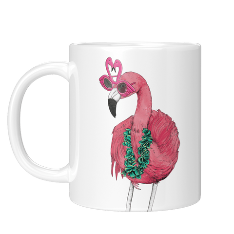 Party Flamingo Mug - Fawn and Thistle
