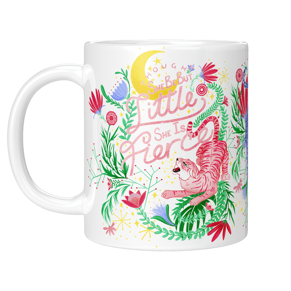 She is Fierce Tiger Mug - Fawn and Thistle