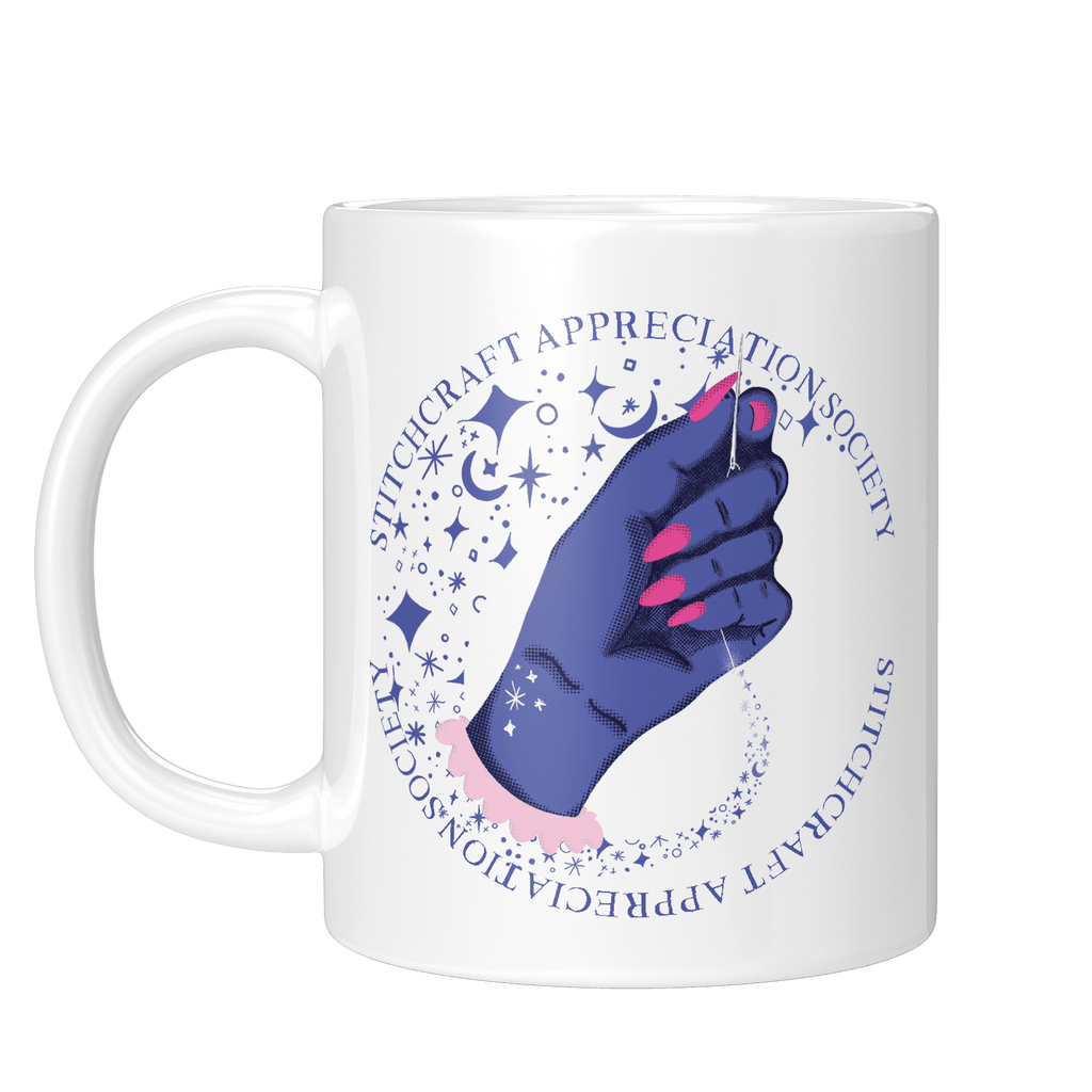 Stitchcraft Appreciation Society Mug - Fawn and Thistle